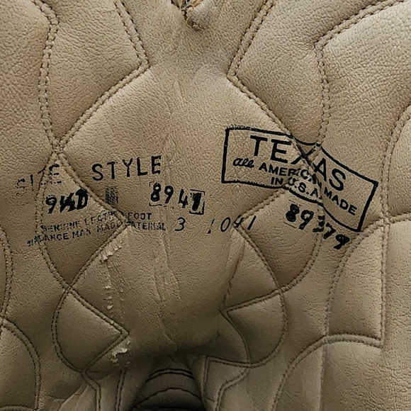 Texas All American Made Men's Cowboy Boots - Picture 14 of 14